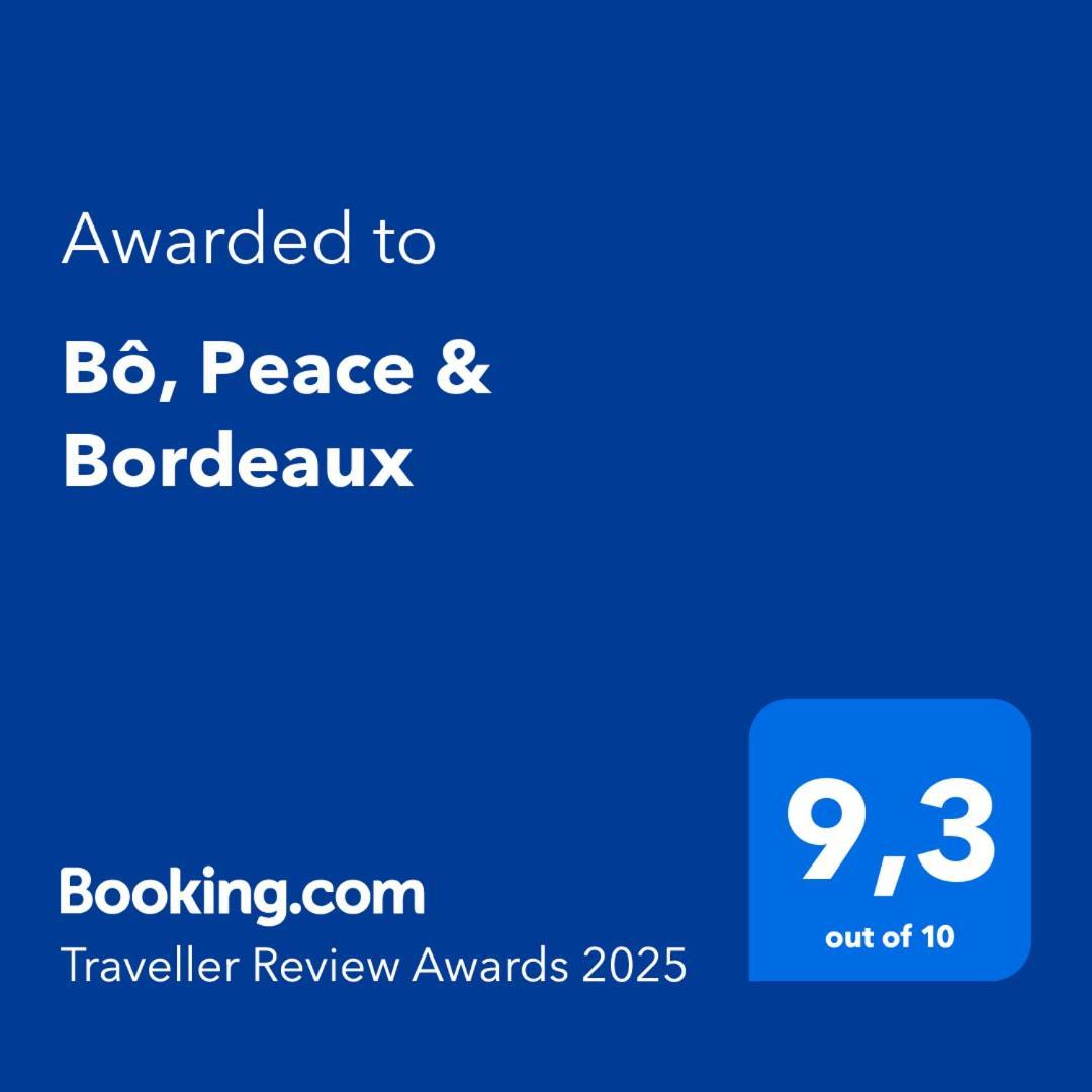 Bo, Peace & Bordeaux Daire Dış mekan fotoğraf